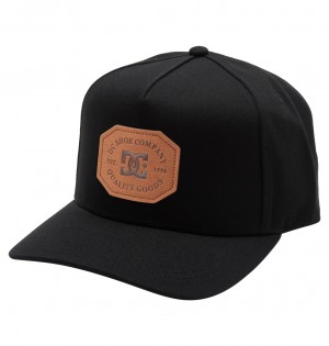 Kapelusz Męskie DC Reynotts Snapback Czarne | 1034972-SN