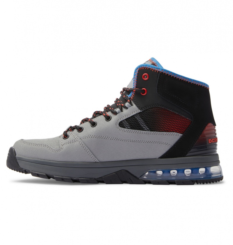 Buty Zimowe Męskie DC Versatile HI High-Top Wody-Resistant Szare | 0276143-UW