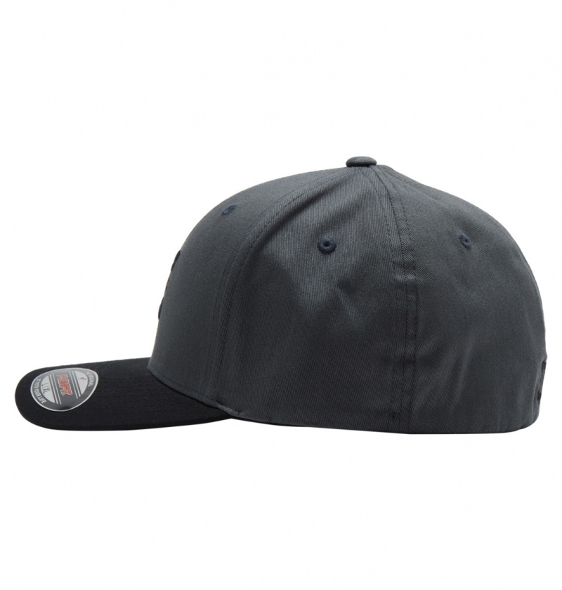 Kapelusz Męskie DC Cap Star Seasonal Flexfit® Czarne | 2840936-QR