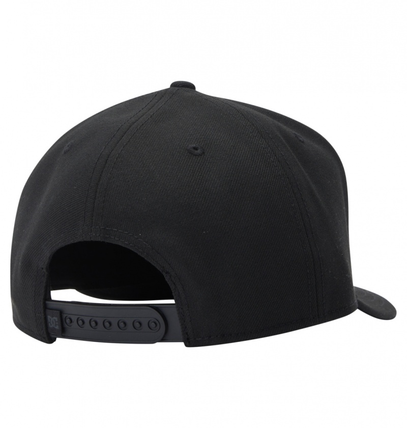 Kapelusz Męskie DC Empire Snapback Czarne | 1230694-KR