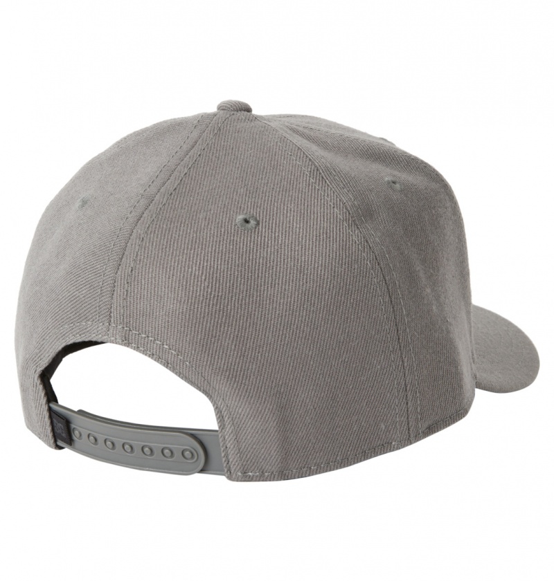 Kapelusz Męskie DC Empire Snapback Szare | 5186032-GF