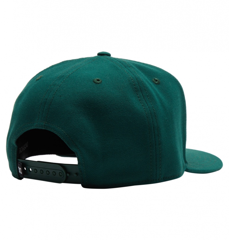 Kapelusz Męskie DC Semi-Pro Snapback Zielone | 1938247-EV