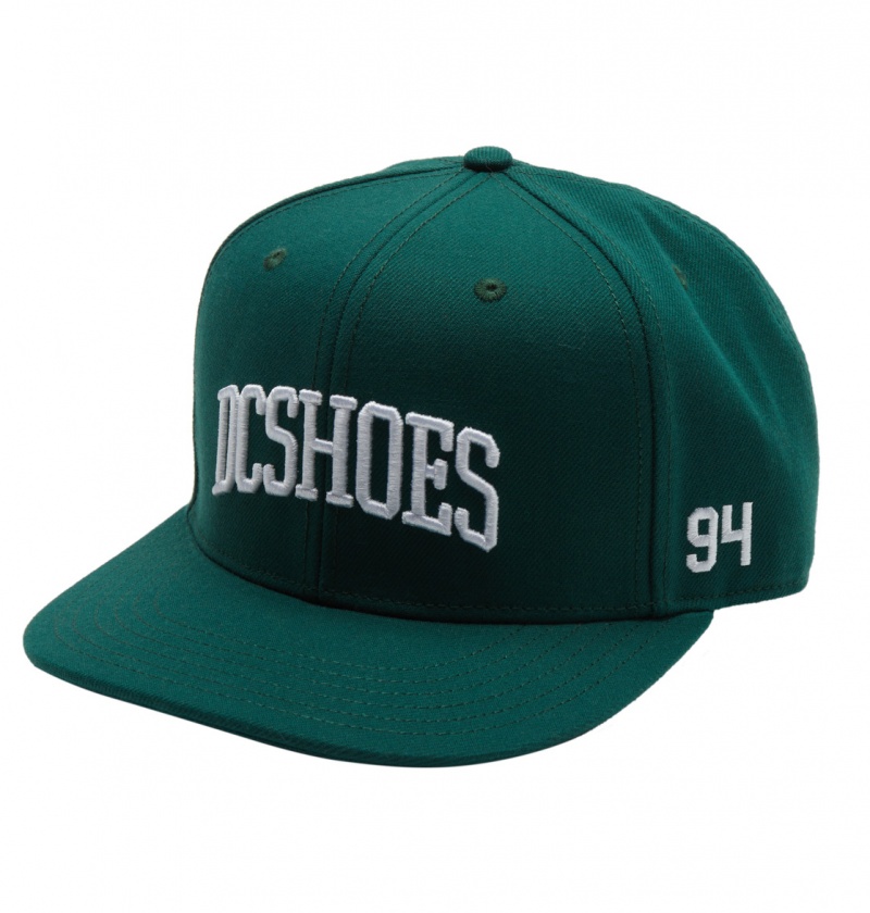 Kapelusz Męskie DC Semi-Pro Snapback Zielone | 1938247-EV