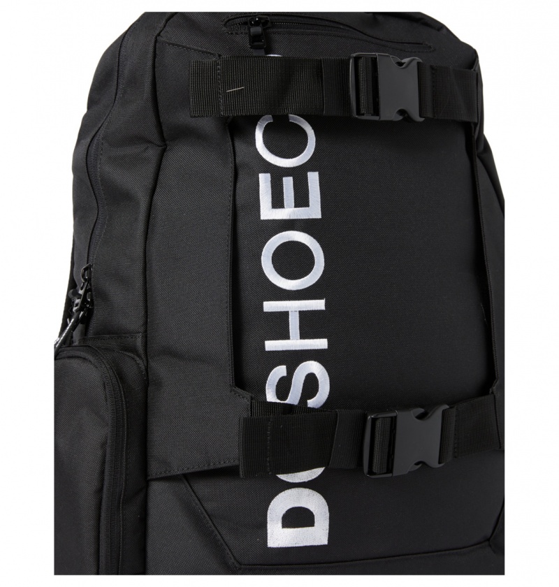 Plecaki Męskie DC Chalkers 28L Large Skate Czarne | 4603857-OT