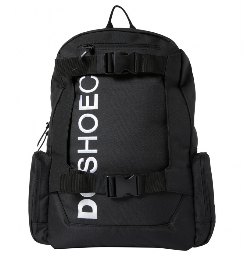 Plecaki Męskie DC Chalkers 28L Large Skate Czarne | 4603857-OT