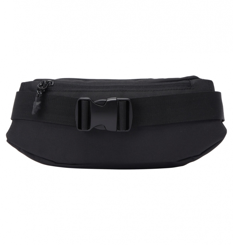 Plecaki Męskie DC Tussler Fanny Pack Czarne | 3687521-XL